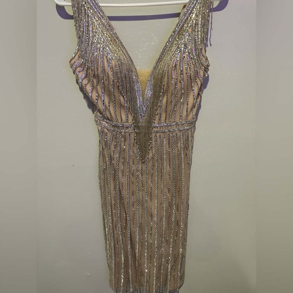 Crystal dress size 2-4 never worn